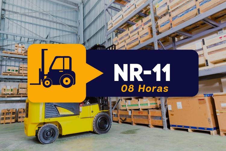 NR 11 – Operador de Empilhadeira – Teórico – 08 horas